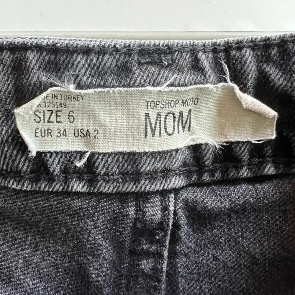 Topshop Mom Denim Shorts
